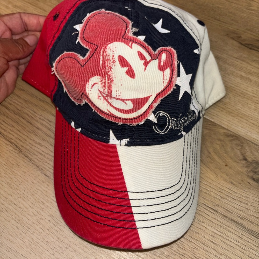 Mickey Mouse Red and Blue Cap